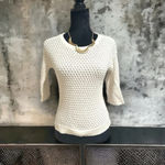 Athleta  Seychelles‎ sweater cream xxs Photo 2