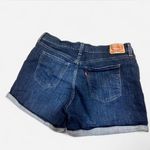 Levi's  Dark Blue Women's Jean Shorts Photo 1