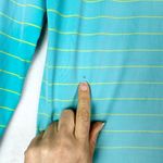 Title Nine  Jacket Size Large Full Zip Stripe Zip Pockets Outdoor Athletic Photo 5