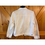 Love Tree Denim Jacket Size 1X White Distressed nwt (3039) Photo 5