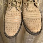 Free People Sounder Boots Tan Lace Up Boho Military Size 10/41 GUC Photo 4