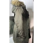 Rocawear Women's 3XL Green Parka Winter Jacket with Fur Trim Hood Photo 3