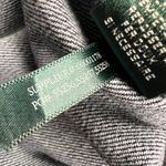 Lauren Ralph Lauren Dark Wash Denim Skirt Leather Buckle Pockets Size 16 Blue Photo 9