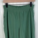 Athleta Savannah Jogger in Vineyard Green Women's Size 6 Paperbag Waist Sleek Photo 3