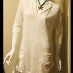 Akini Swimsuit Cover Up Lace Hooded Swimwear Ivory Medium Photo 1
