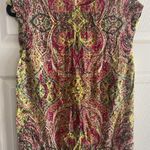 See By Chloe  Womens 4 Top Sleeveless Paisley Gardencore Fairy Photo 0