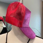 Hot Pink Glitter Cap Baseball Hat Photo 1