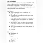 Lululemon Spring Forward Plush Pedal Black White Ghost Hooded Jacket Size 4 Photo 5