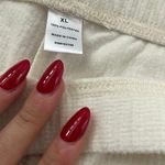 Wide Leg Sweatpants Tan Photo 1