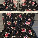 Ambiance Apparel Ambiance Bell Sleeve Floral Print Romper Photo 3