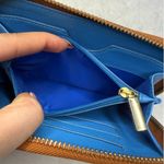 Tory Burch  Brown Zip Around Wallet Photo 3