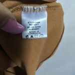 Iris Elegant Tan Long Sleeve Bodycon Midi Dress Neutral Size Small Photo 5