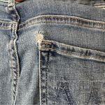 Mother Jeans The Insider Crop Step Fray in Girl Crush Blue Denim Womens 25 Photo 6