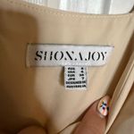 Shona joy Core Draped Dress Nude Size 4 Strapless Tulip Hem Revolve Bridesmaid Photo 5