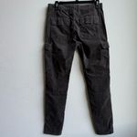 Vince Corduroy Gray Green Cargo Military Ankle Crop Pants Size 6 Small Travel Photo 6