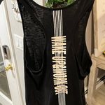 SheIn Women’s Black  Medium Wake Up & Workout Tank Top Photo 0