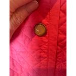 Talbots  Vest Women XL Pink Quilted Button Front Lightweight‎ Outdoor Preppy Photo 7
