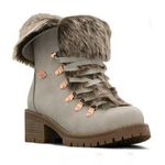 Women's Gray And Tan Eevee Boot Size 9.5 Hiker Boots Lugz Photo 0