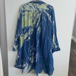Roberta Roller Rabbit Blue & Lime Tie-Dye Tunic Dress Photo 4