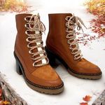 Anthropologie Cecelia New York Women’s Tia Cognac Boots by - Size 9B - NWOB Photo 0