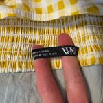 ZARA Yellow Gingham  Top Photo 2