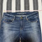 American Eagle  Skinny Jeans Women’s Size 12 Short Dark Wash Stretch Denim Photo 1