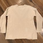 Workshop Republic Clothing Womans Creme Knit Sweater Size Medium Photo 3