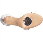 Rachel Zoe Ashton White Braided Leather Sandal Heels 9.5 Photo 12