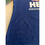 Fanatics NFL NE Patriots Superbowl Graphic TShirt Blue Size Large *Flaw Photo 7