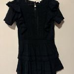 Love Shack Fancy  Natasha Heritage Mini Dress black size XS Photo 1