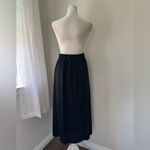 Vintage ‘90s San Remo by Laura Knits Black Knit Sweater Elastic Waist Maxi Skirt Size M Photo 3