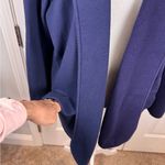 Ralph Lauren Lauren Navy Knit Blazer Cardigan Jacket 2X | Classic Old Money Photo 2