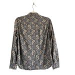 Morris Lady Liberty print Paisley blouse Sz 36 Countryside chic Feminine Shirt Photo 3