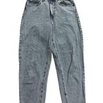 H&M & Demin Loose Mom Jeans Ultra High Rise ankle length sz 6 80s retro Blue Photo 0