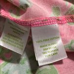 Lilly Pulitzer  womens size large bright pink & green Melle Dress Southern Charm Photo 6