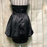 Xxi Formal Black Bow Tie Medium Mini Cocktail Dress Photo 4