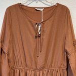 Rustty Dustty Dress Women's XL Burnt Orange Cottagecore Western Boho NWT Photo 9