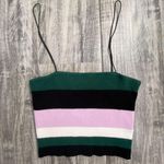 Kendall + Kylie striped cropped tank  Photo 0