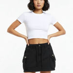 American Eagle  Outfitters Black Cargo Skort Photo 0