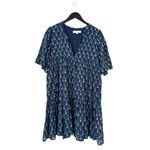 India Collection Emerson Fry XS/S Island Dress 2 Marguerite Blue Organic Cotton Photo 3