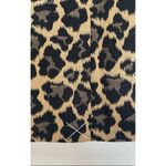 Talbots Brown Skirt Women's Animal Leopard Print Fitted Pencil - Size 2P Photo 3