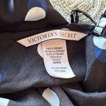 Victoria's Secret  Polka Dot Silky Romper XS‎ Black Adjustable Straps Photo 7