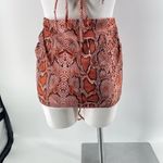 SheIn Women’s Brown Snakeskin Print 3-Piece Swimsuit Backless Bikini Large Photo 13