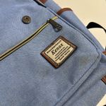 Kenox Vintage Laptop Backpack College EUC Blue Photo 2