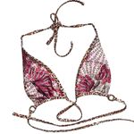 Victoria's Secret Victoria’s Secret Bikini Top Swimsuit Swim Paisley M Medium Photo 2
