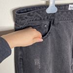 Princess Polly  Zaneta washed black ripped skinny jeans size 12 Photo 7