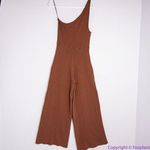Free People NEW  BEACH‎ WAVERLY SWEATER ONE PIECE RIBBED ONE SHOULDER JUMPSUIT, L Photo 8
