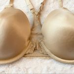 Maidenform One Fab Fit Extra Coverage T-Back T-Shirt Bra Size 38C Nude Tan Cream Photo 3