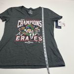 Fanatics Atlanta Braves  2021 World Series Champions Womens Size Medium Shirt NEW Photo 6