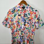 Halogen  Atlantic Pacific Floral Midi Dress Xsmall Photo 3